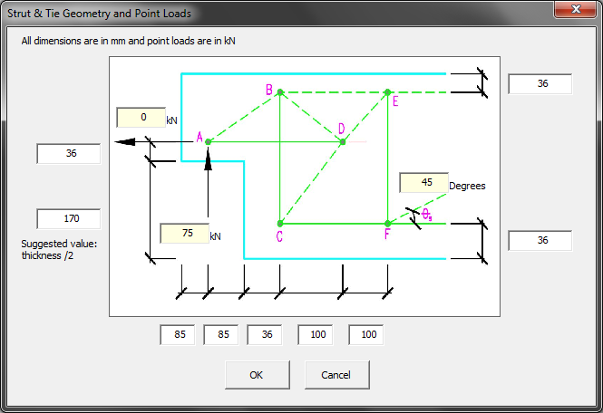 Input of Half Joint Design